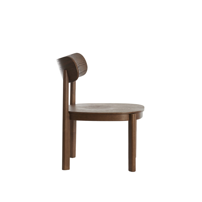 Light & Living - Stoel JABUGO - Ø59.5x77cm - Bruin - Set van 2