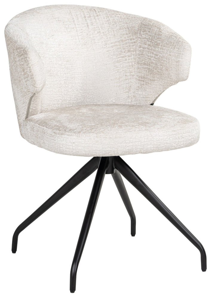 Richmond Interiors Milly Creme Fusion Draaistoel