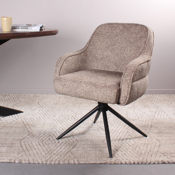 DS4U - Loisa armstoel terugdraai - taupe