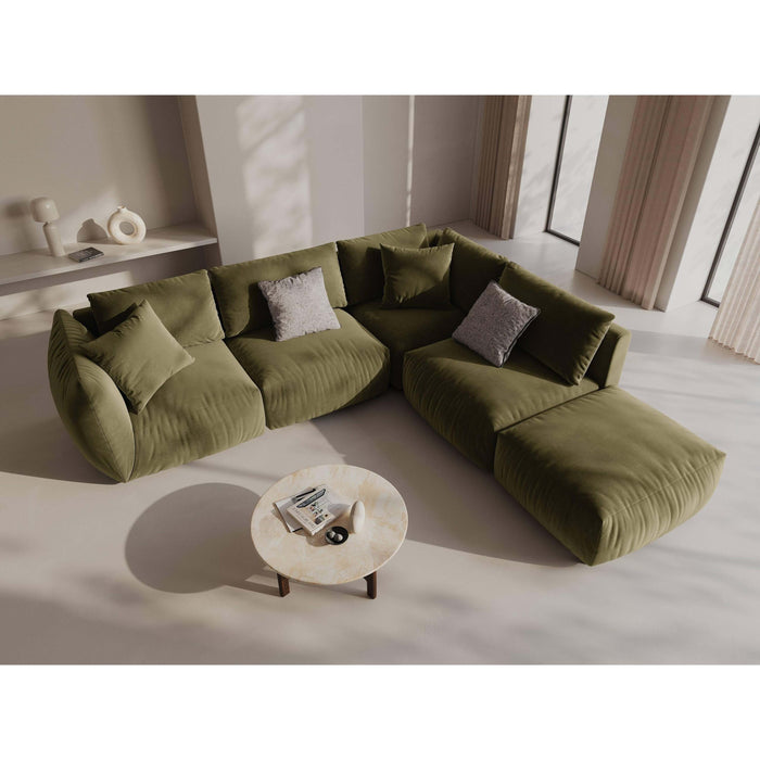 Micadoni Hoekbank Christ 4-zits rechts velvet