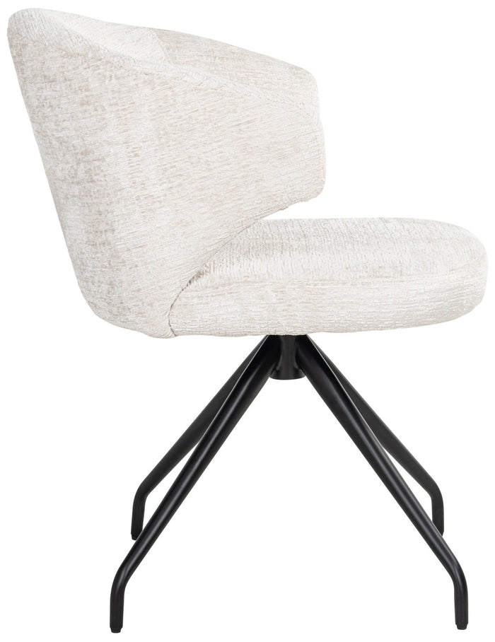 Richmond Interiors Milly Creme Fusion Draaistoel