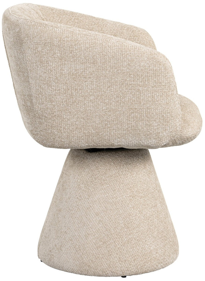 Richmond Interiors Madeline Cream Unicorn Draaistoel