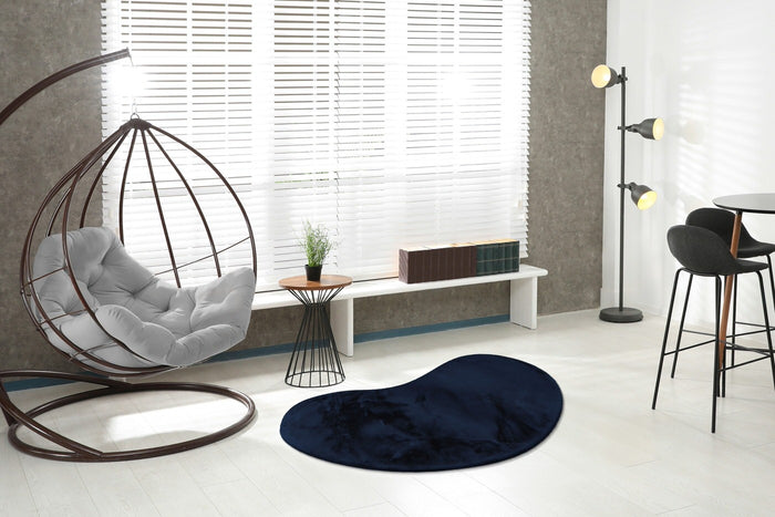 Lalee Heaven Organische Vorm Vloerkleed Navy