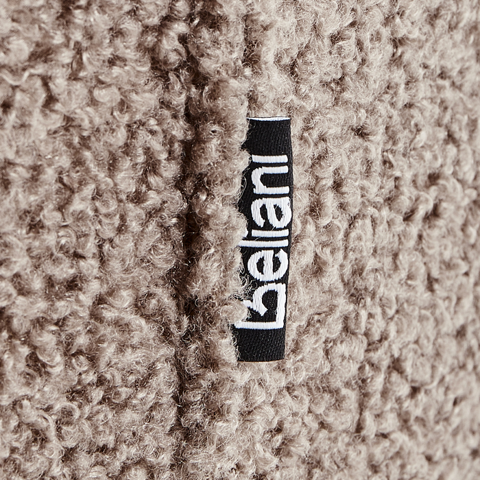 Beliani - MINA II - Barkruk set van 2 - Bruin - Bouclé