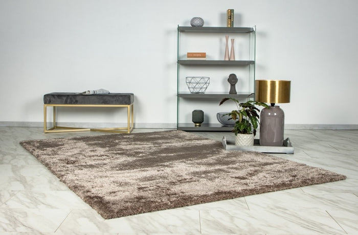 Lalee Glamour 200 x 290 cm Vloerkleed Taupe