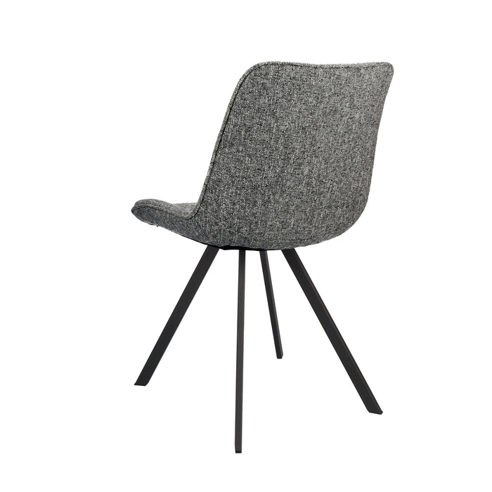 Eetkamerstoel Lavina - Antraciet|Grijs -