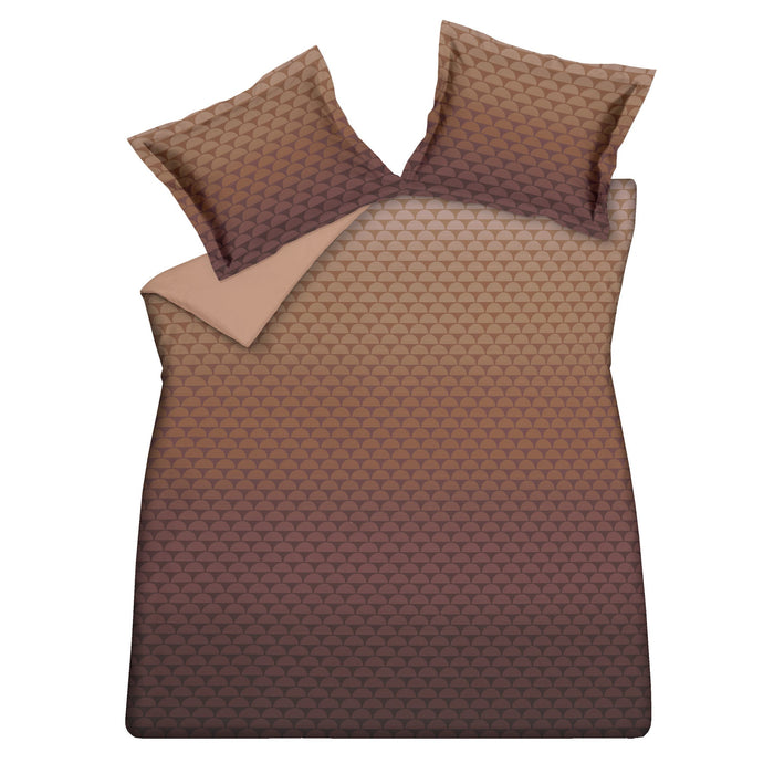 Dekbedovertrek Half Circle Multi | Bruin | Oranje | Paars