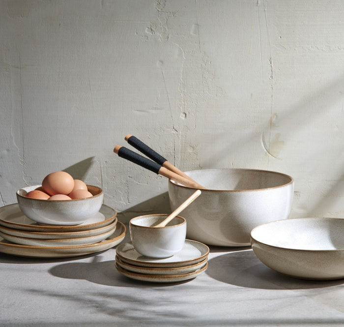 Saisons Kom Sand | Wit | Ivoor | Beige | Stoneware