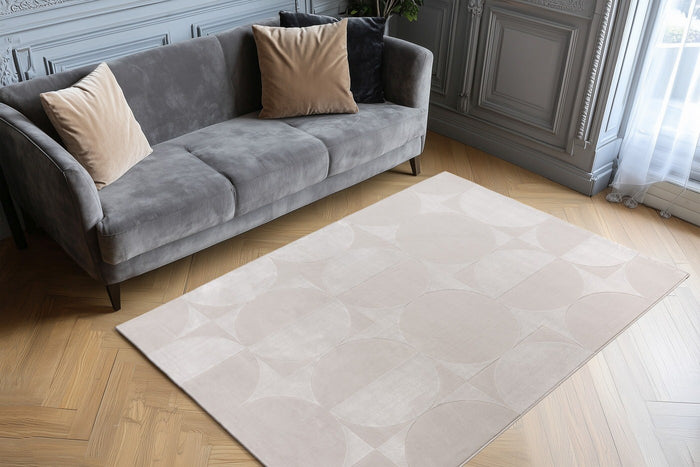 Lalee Elif 160 x 230 cm Vloerkleed Zilver 406