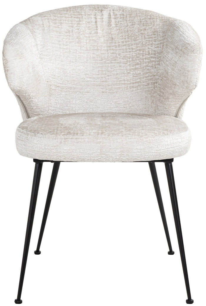 Richmond Interiors Xandra Creme Fusion Eetkamerstoel