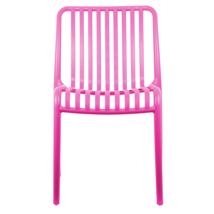 Leitmotiv - Eetkamerstoel Glee - Helderroze