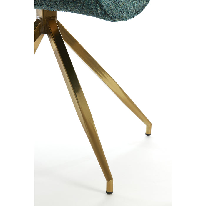 Light & Living - Eetkamerstoel JAIMY - 62x52x81cm - Groen