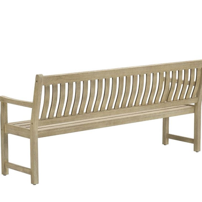 Vondel parkbench - eucalyptushout met white wash - L190 cm