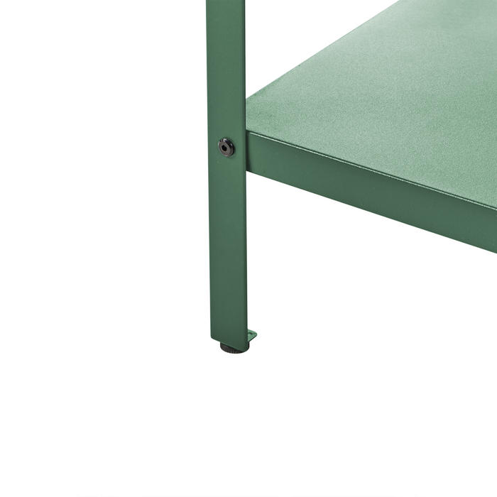 Beliani - VILAMA - Buitenkeuken eiland - Groen - Staal