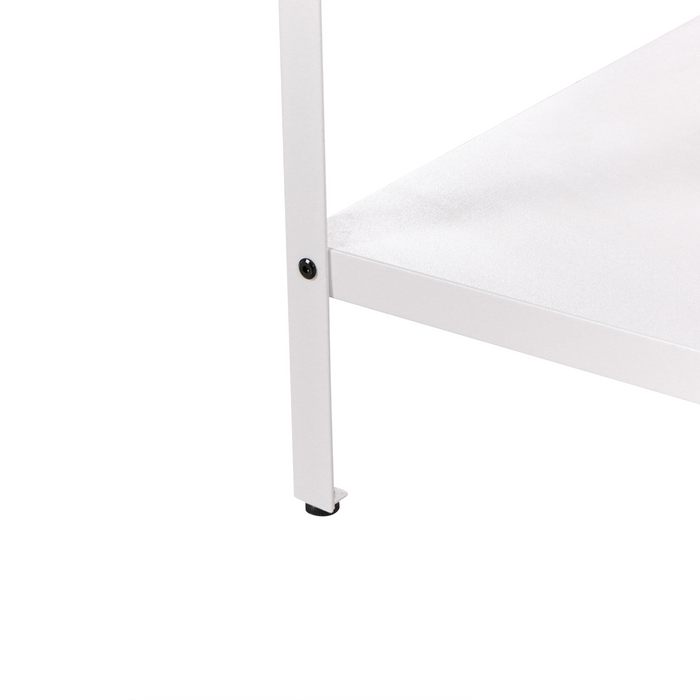 Beliani-VILAMA-Buitenkeuken met spoelbak-Wit-80x50x92 cm-Staal