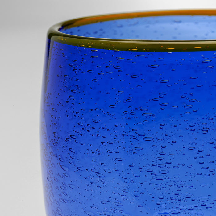 Kare Design Bubbles Wijinglazen blauw 4st