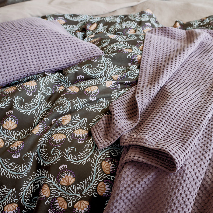 Dekbedovertrek Eclectic Multi | 140 x 200|220 cm | Bruin