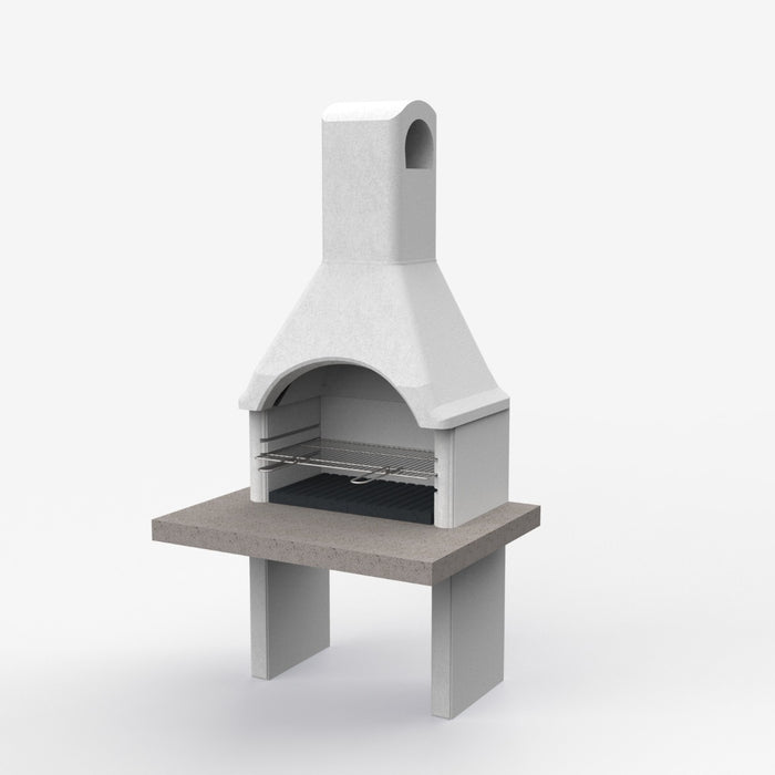 Sarom Fuoco - Betonnen barbecue - PIAVE - 80 x 103 x 198 cm