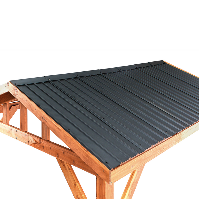 Beliani - SECCHIA - Prieel - Lichthout - Dennenhout