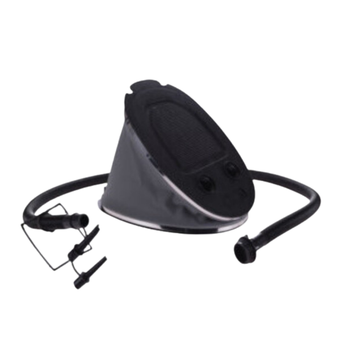 Orange85 Voetpomp voor Opblaas artikelen Zwart 22x18x200 cm Kunststof