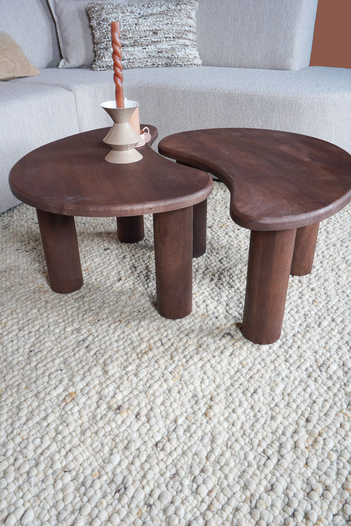 Veer Carpets - Vloerkleed Steve Beige Rond ø200 cm