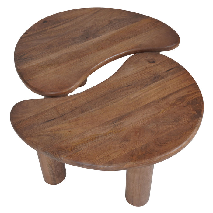 Home67 - Salontafel Lina - Mangohout - Set van 2