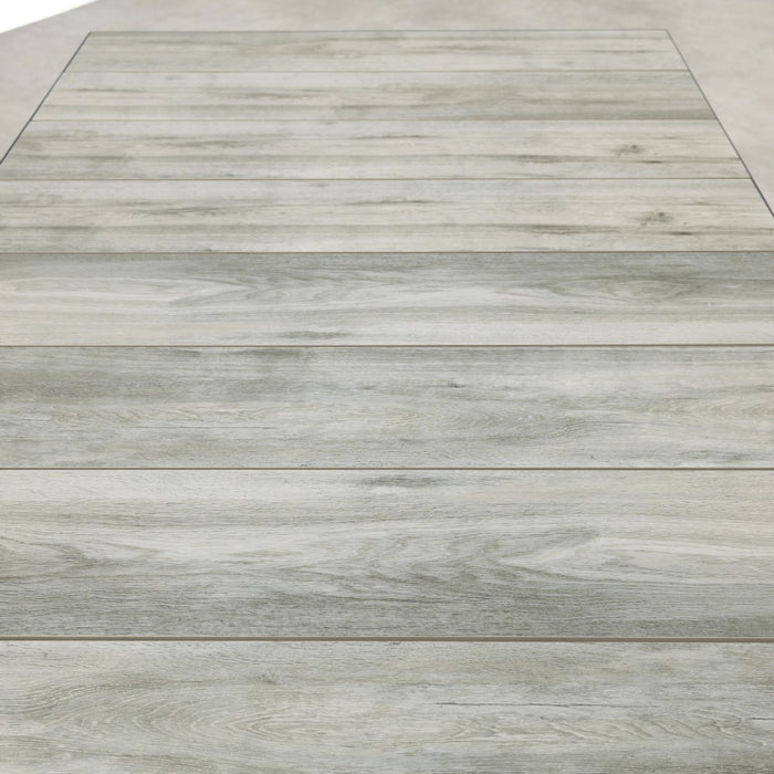 Hartman Comino dining tuintafel 163x105 cm. - Keramiek|Grijs