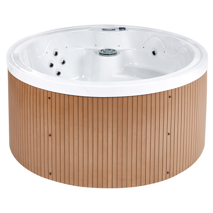 Beliani - MARFIL - Buiten hottub met LED - Wit - Acryl