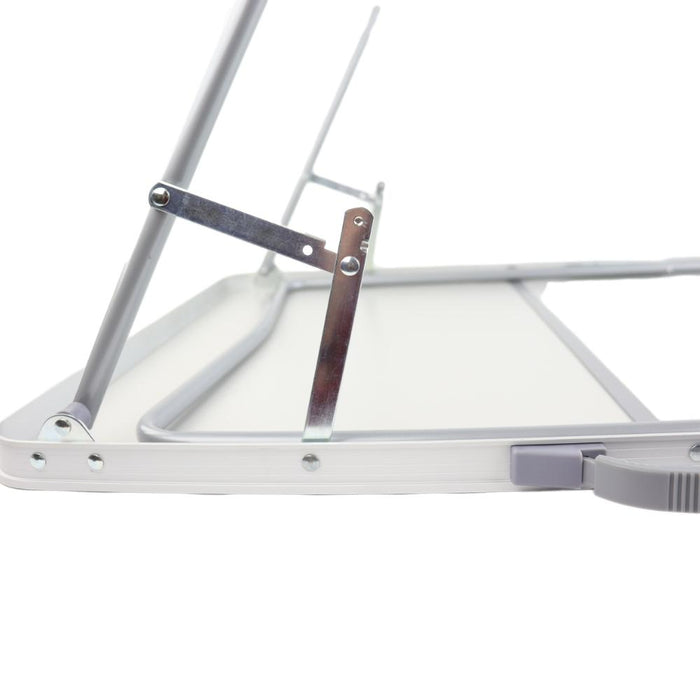 Orange85 Campingtafel Tuintafel inklapbaar Grijs 80x60x69 cm Metaal