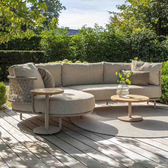 4 Seasons Outdoor Sardinia chaise longue - latte
