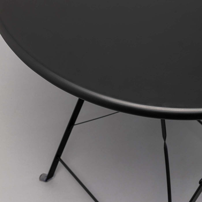 Kare Design Balcony tuintafel - zwart - 60cm