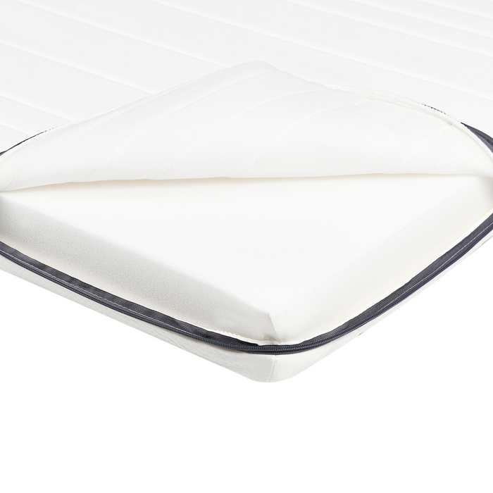 Beliani - PRECIOUS - Schuimmatras - Wit - 90 x 200 cm - Polyester