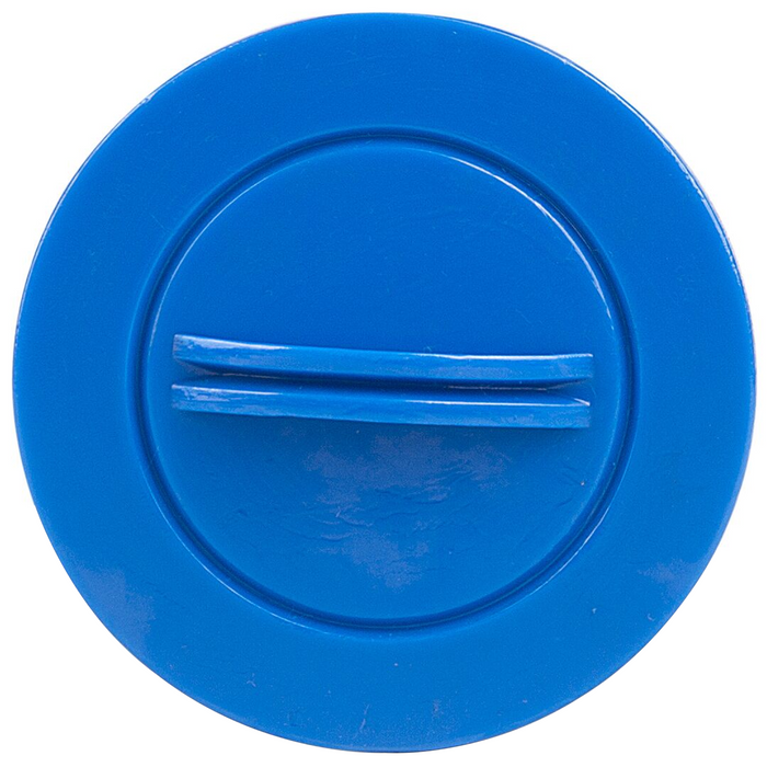 Beliani-CALIMA|VILLARRICA-Filter-Wit|Blauw-Synthetisch materiaal