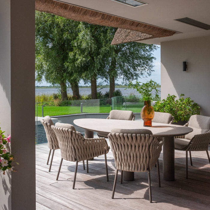 4 Seasons Arizona organische tuintafel 240x120 cm. - zand|terre