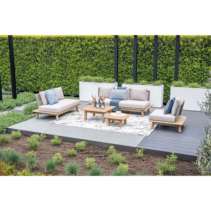 Garden Impressions San Namut loungebank 3-zits - grey sand