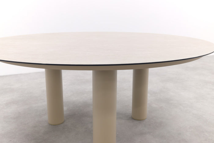 Taste Donato ronde dining tuintafel Ø160 cm. - Latte