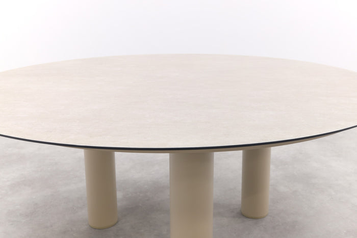 Taste Donato ronde dining tuintafel Ø160 cm. - Latte