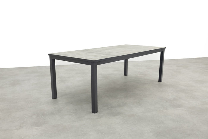 Hartman Comino dining tuintafel 223x105 cm. - Keramiek|Grijs