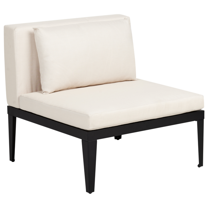 Beliani-BRACCIANO-Loungeset 4-zits-Lichtbeige-Gecertificeerd acaciahout