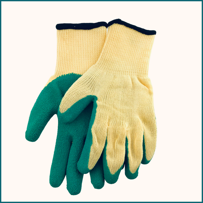 HIXA Tuinhandschoenen Extra Grip Latex Groen One Size