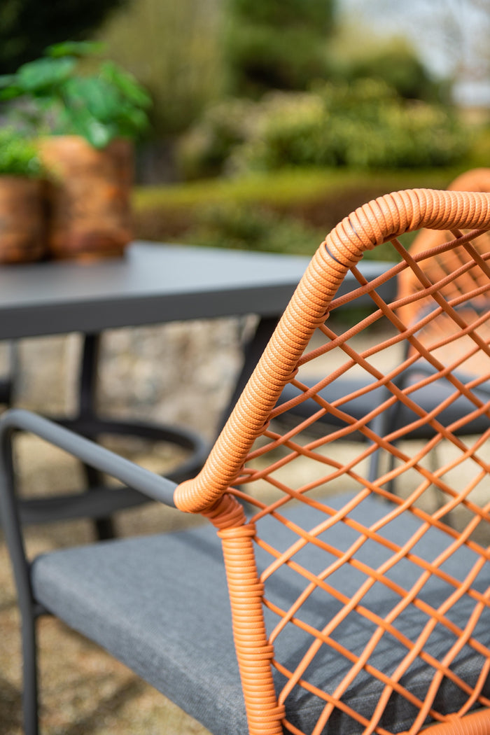 5-delige tuinset Dido tuinstoelen koper - Vigo tafel