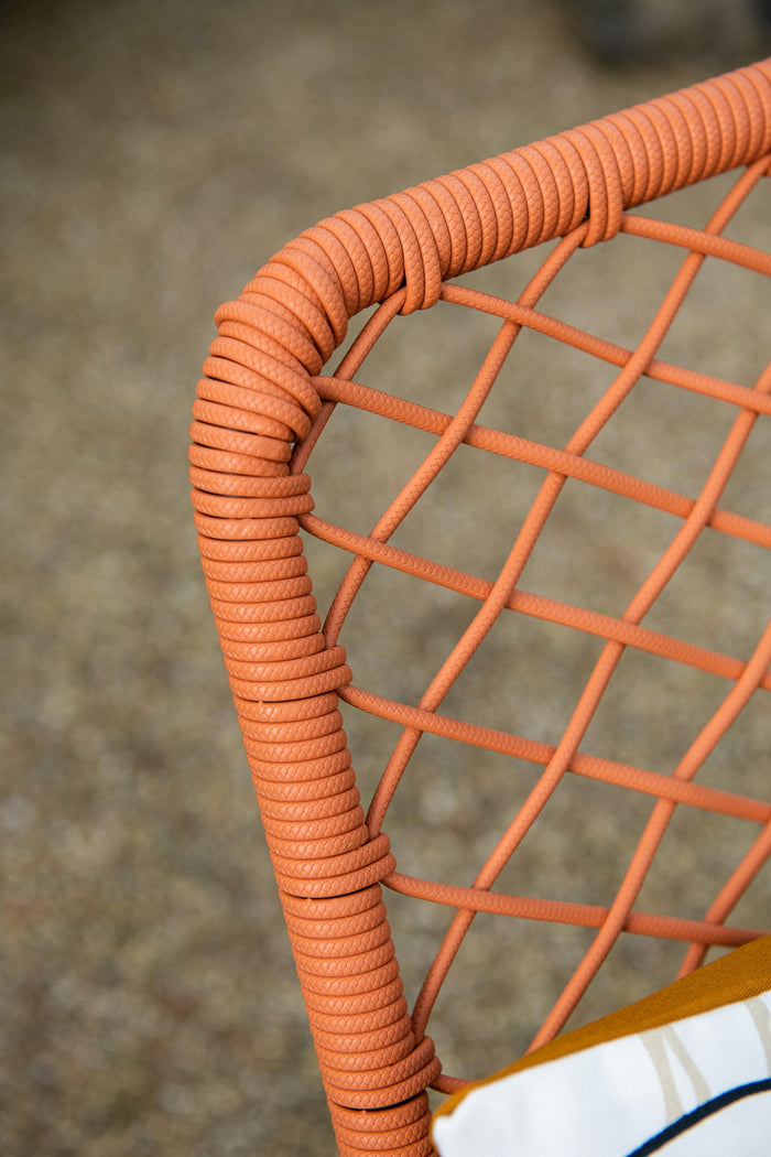 5-delige tuinset Dido tuinstoelen koper - Vigo tafel