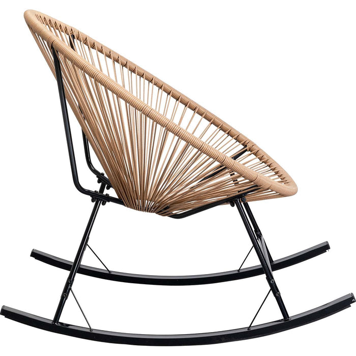 Kare Design Acapulco Schommelstoel - natuur