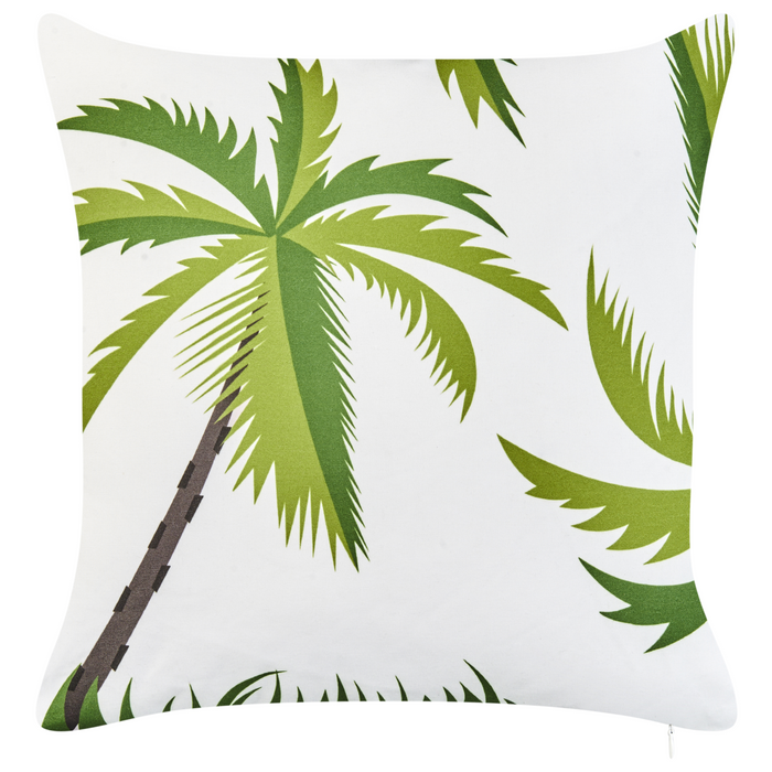 Beliani - SEASIDE - Tuinkussen set van 2 - Groen - Polyester