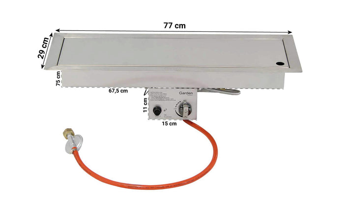 Lifestyle Garden FurnitureLoungesets met vuurtafel - Wit - 6