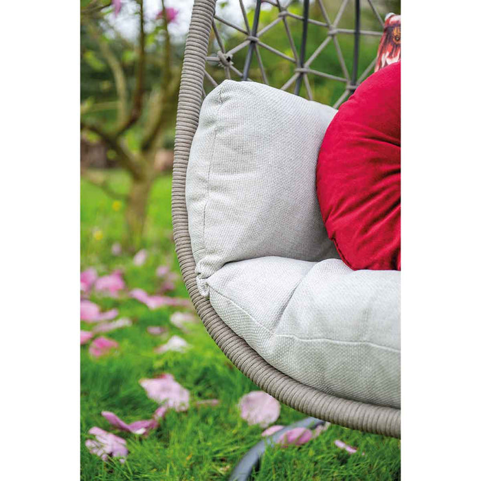 Garden Impressions Panama hangstoel swing egg- rope taupe