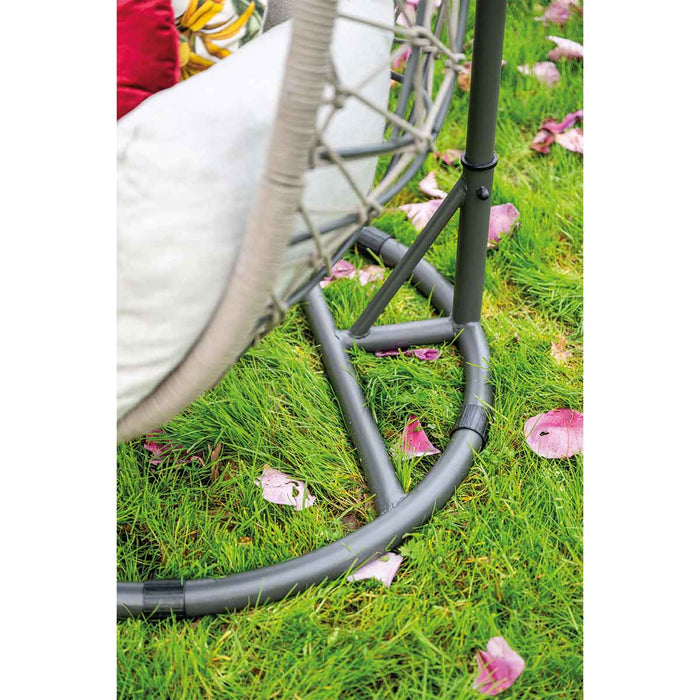 Garden Impressions Panama hangstoel swing egg- rope taupe