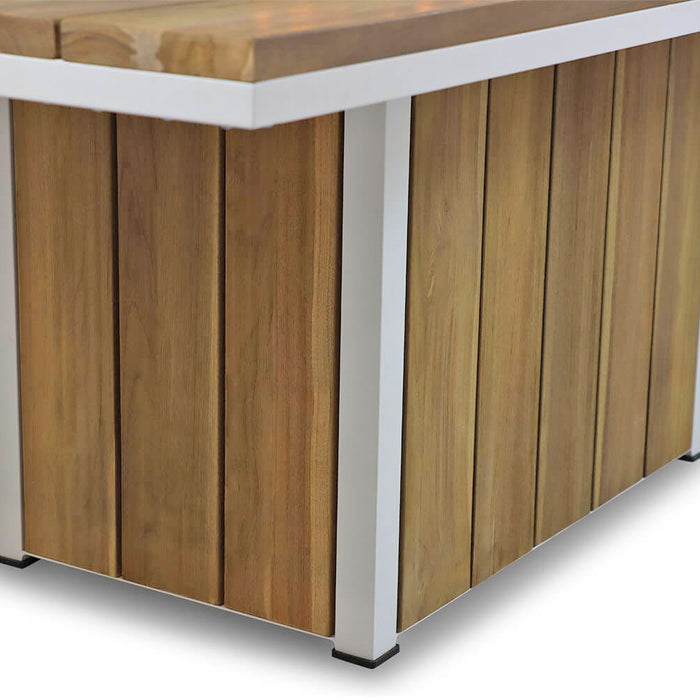 Lifestyle Garden FurnitureTuinsets met vuurtafel - Wit - 6