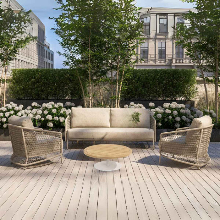 4 Seasons Outdoor Puccini loungeset 4-delig - latte