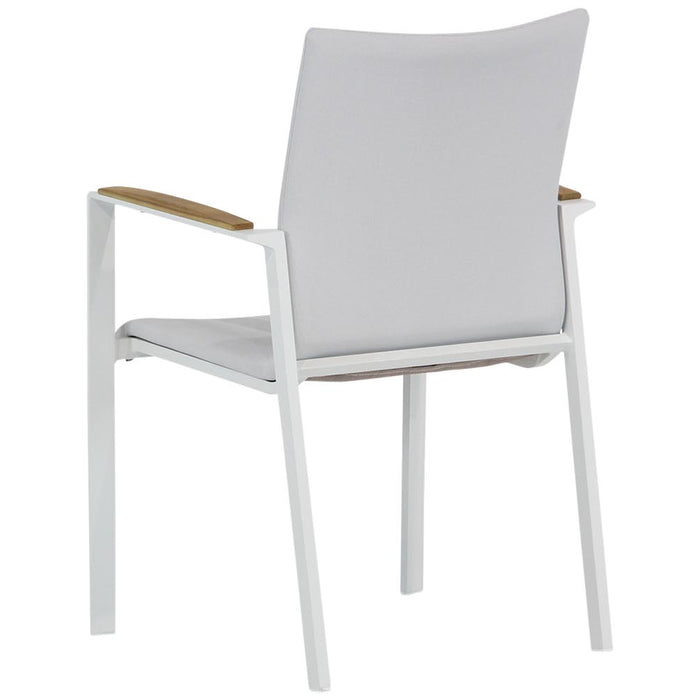 Lifestyle Garden FurnitureTuinsets met vuurtafel - Wit - 6